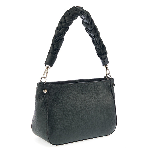 Женская сумка Dr. Koffer из натуральной кожи зеленая