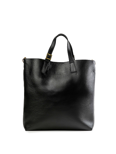 Женская сумка Dr.Koffer из натуральной кожи черная