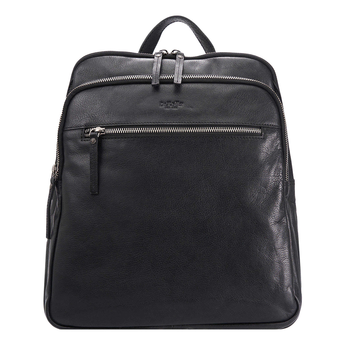 Рюкзак Dr.Koffer из натуральной кожи черный