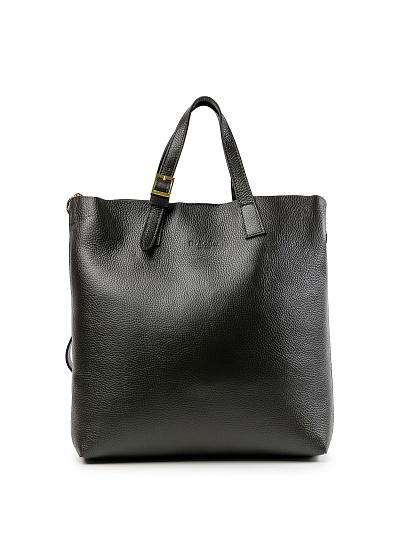 Женская сумка Dr.Koffer из натуральной кожи темно-коричневая