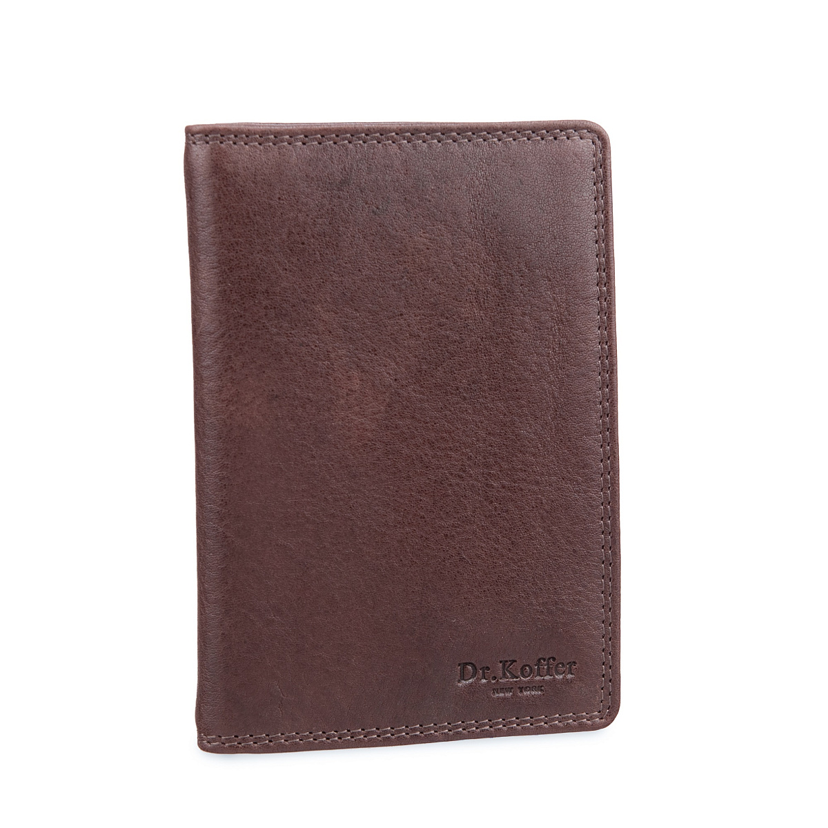 Обложка для паспорта/автодок из натуральной кожи Dr. Koffer