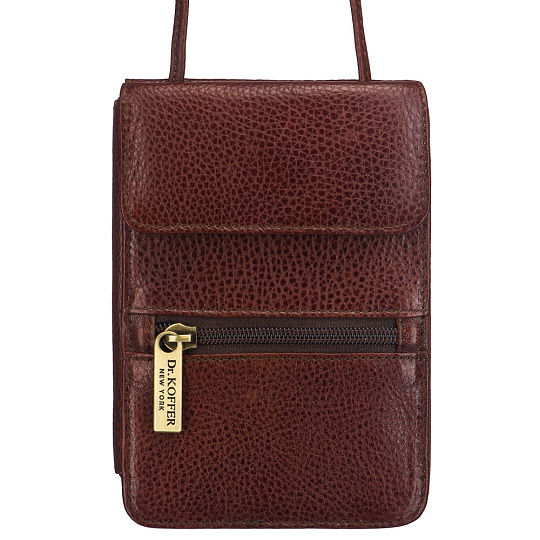 Нагрудный кошелек дорожный Dr.Koffer из натуральной кожи