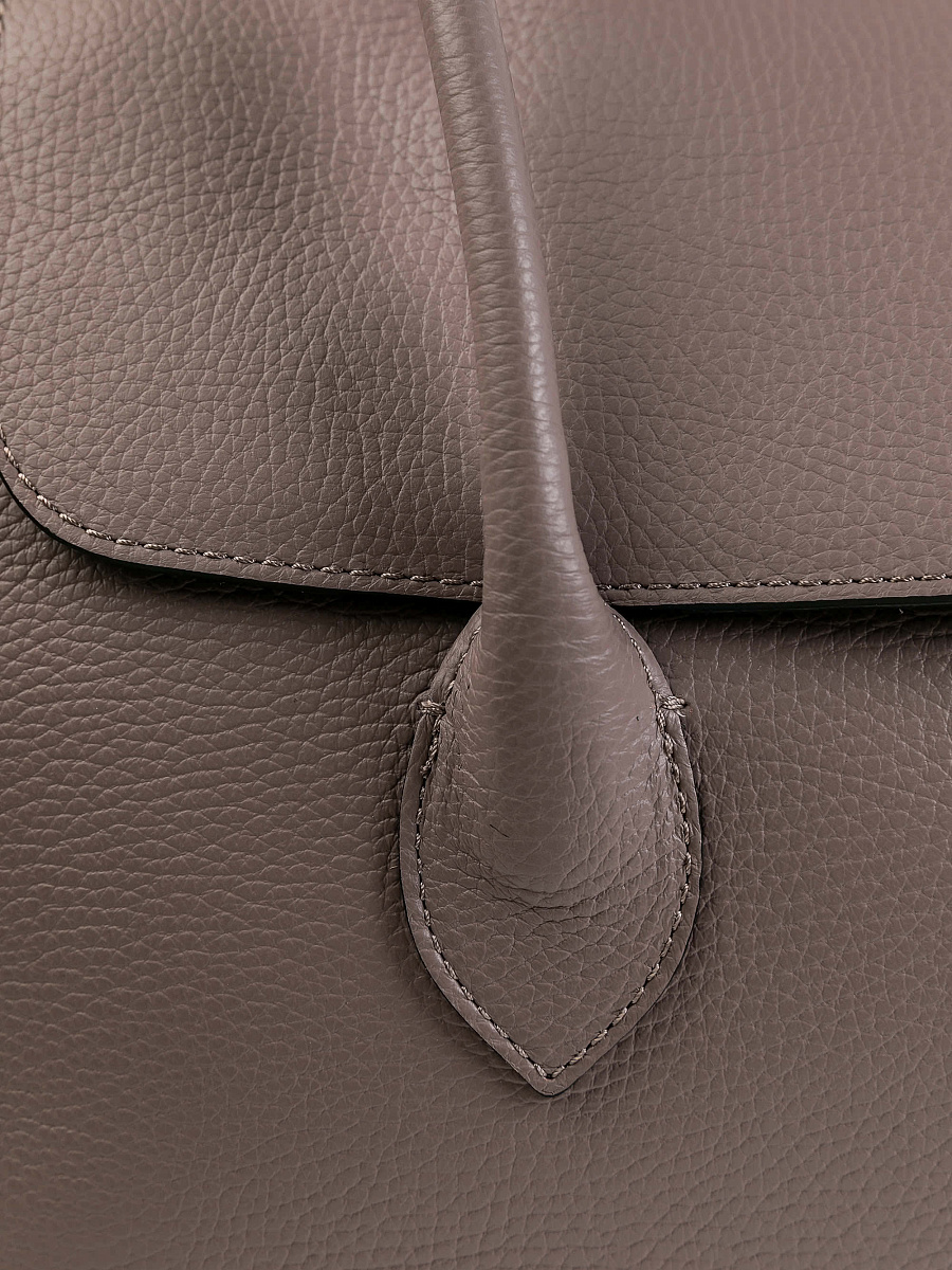 Женская сумка Dr.Koffer из натуральной кожи пыльная роза