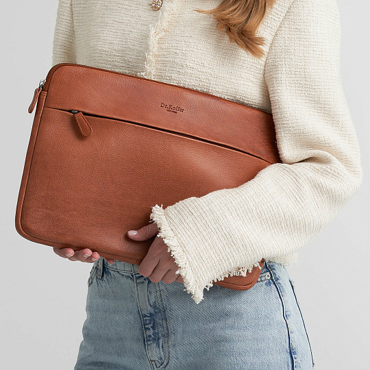 Папка для документов Dr. Koffer из натуральной кожи