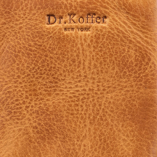 Ключница Dr.Koffer из натуральной кожи светло-коричневая