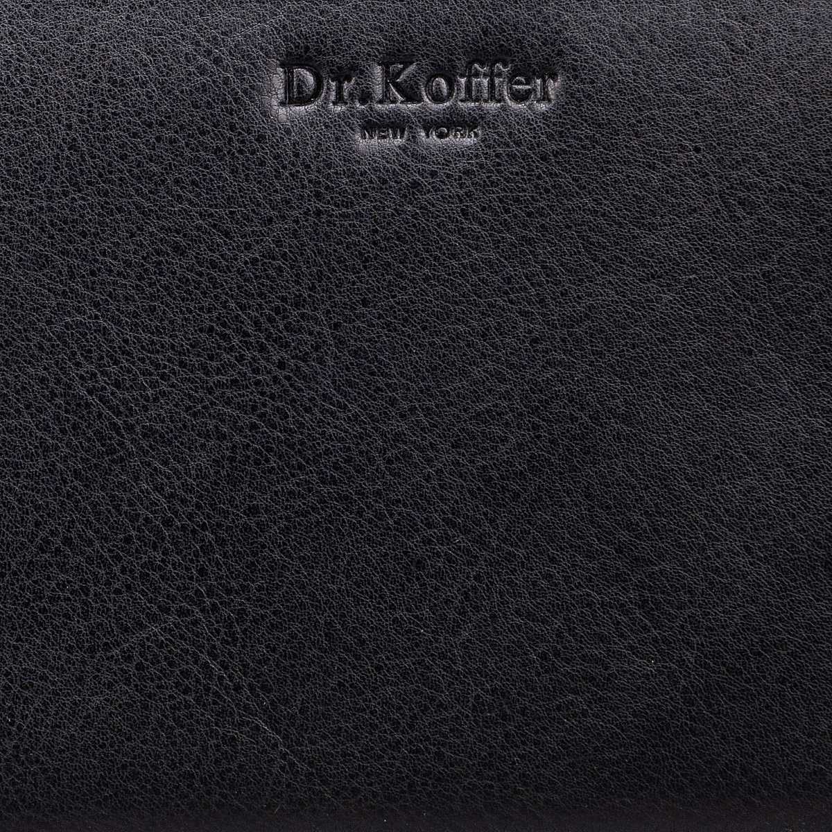 Портмоне Dr.Koffer из натуральной кожи черное