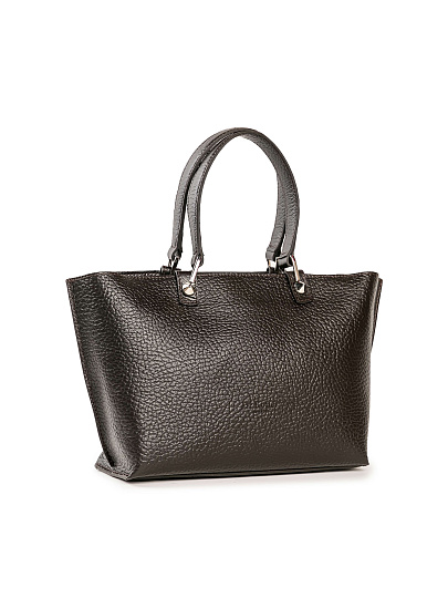 Женская сумка Dr. Koffer из натуральной кожи коричневая