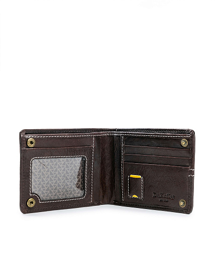 Портмоне Dr.Koffer из натуральной кожи коричневое