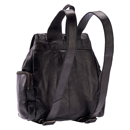 Рюкзак Dr.Koffer из натуральной кожи серый