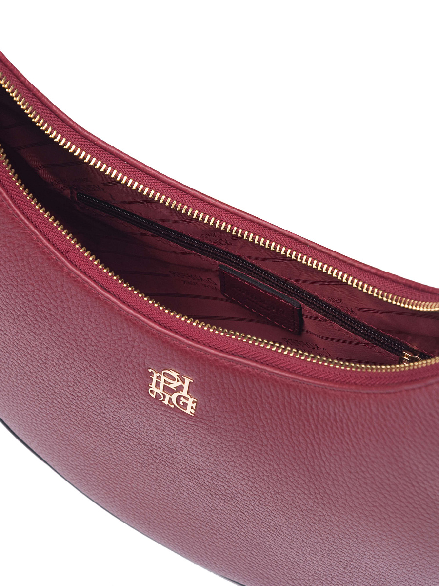 Женская сумка Dr. Koffer из натуральной кожи бордовая