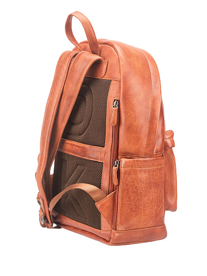 Рюкзак Dr. Koffer из натуральной кожи коричневый