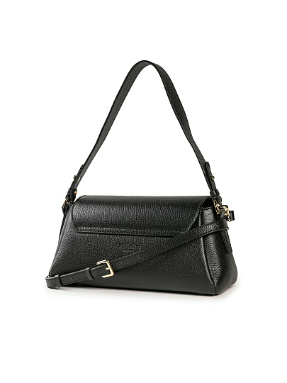 Женская сумка Dr. Koffer из натуральной кожи черная