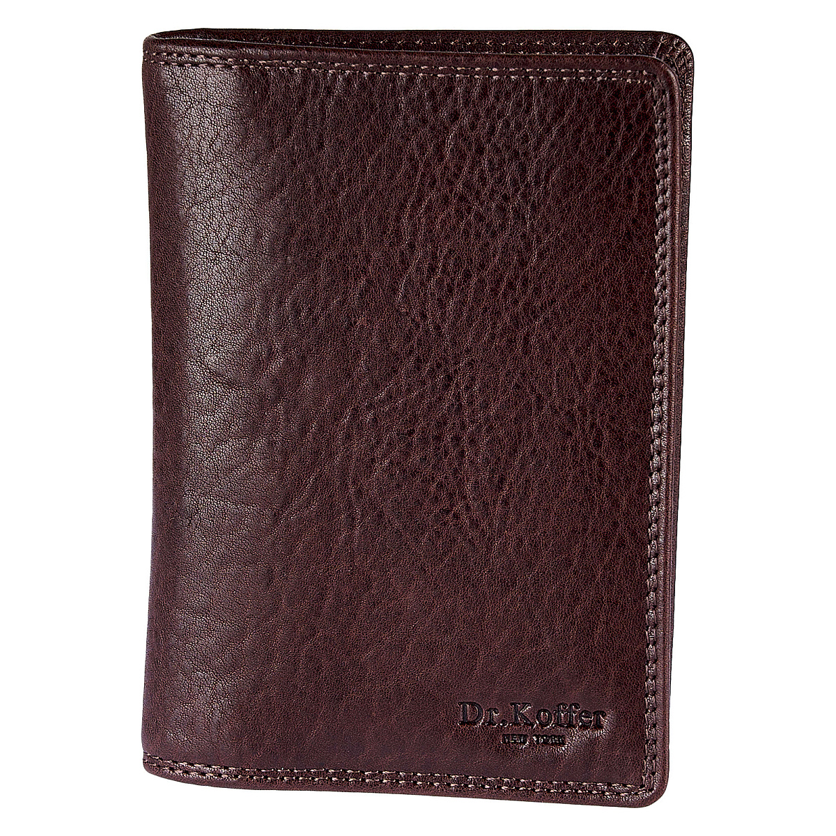 Обложка для паспорта/автодок из натуральной кожи Dr. Koffer