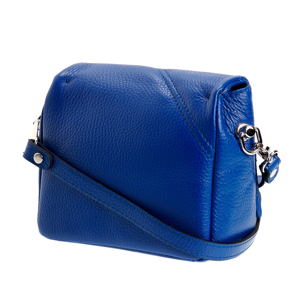 Женская сумка Dr. Koffer из натуральной кожи синяя