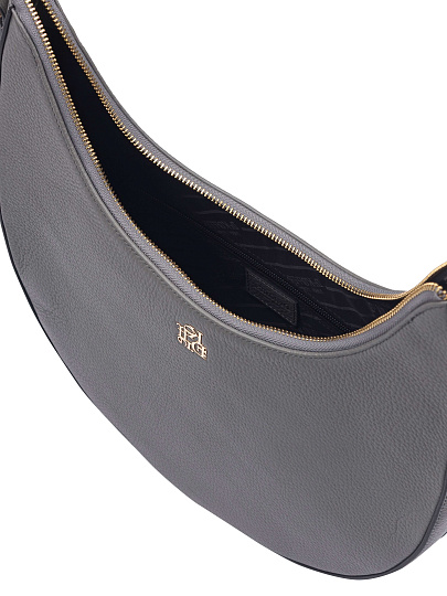 Женская сумка Dr. Koffer из натуральной кожи серая