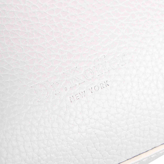 Женская сумка Dr. Koffer из натуральной кожи белая