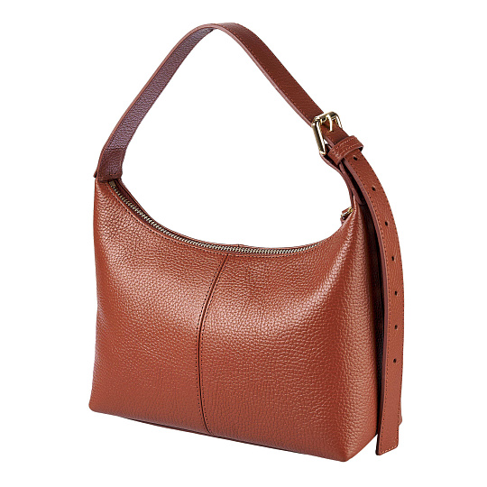 Женская сумка  Dr. Koffer из натуральной кожи коричневая