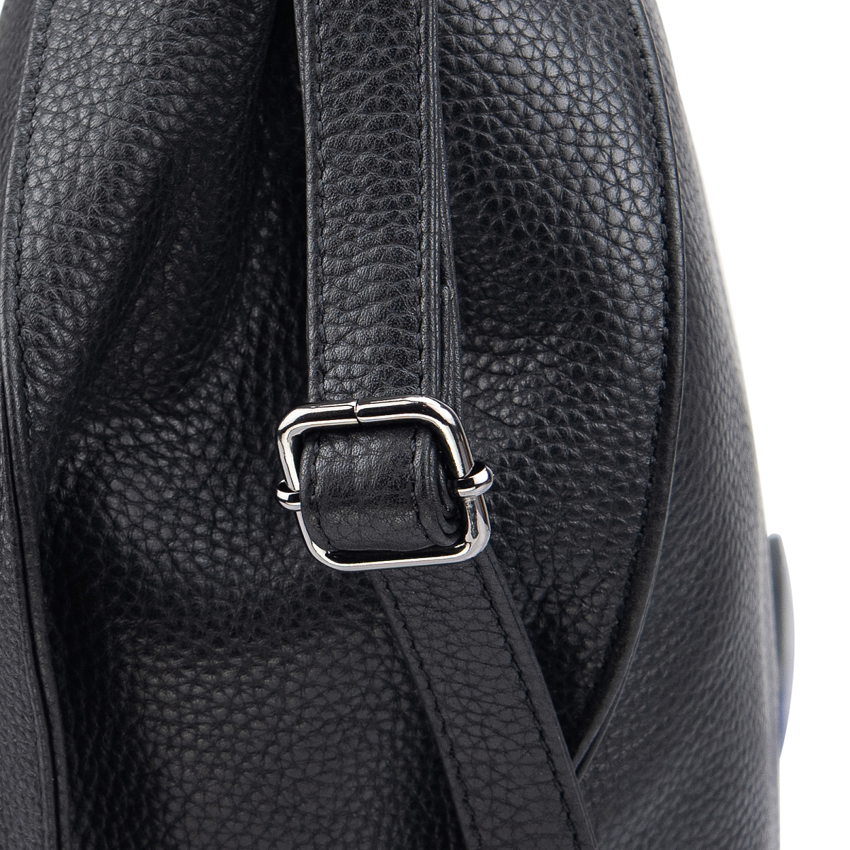 Женская сумка Dr.Koffer из натуральной кожи чёрная