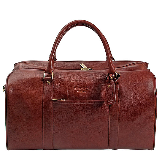 Стильная дорожная сумка с короткими ручками и съемным ремнем Dr.Koffer B231970-02-05