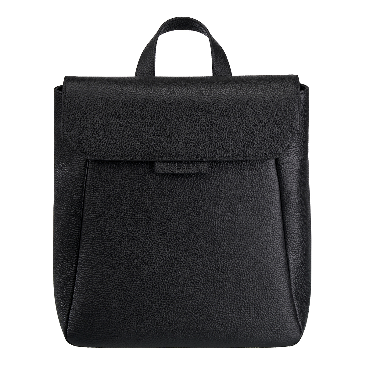 Рюкзак Dr. Koffer из натуральной кожи черный