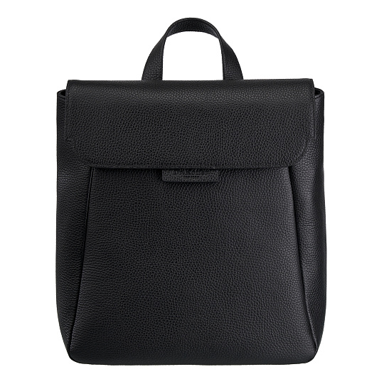 Рюкзак Dr. Koffer из натуральной кожи черный