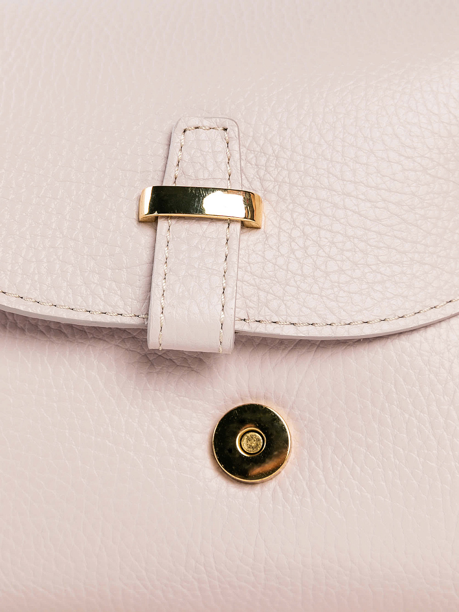 Женская сумка Dr. Koffer из натуральной кожи розовая