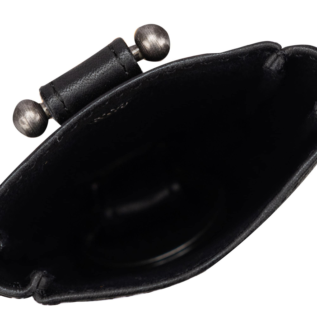 Ключница Dr.Koffer из натуральной кожи черная