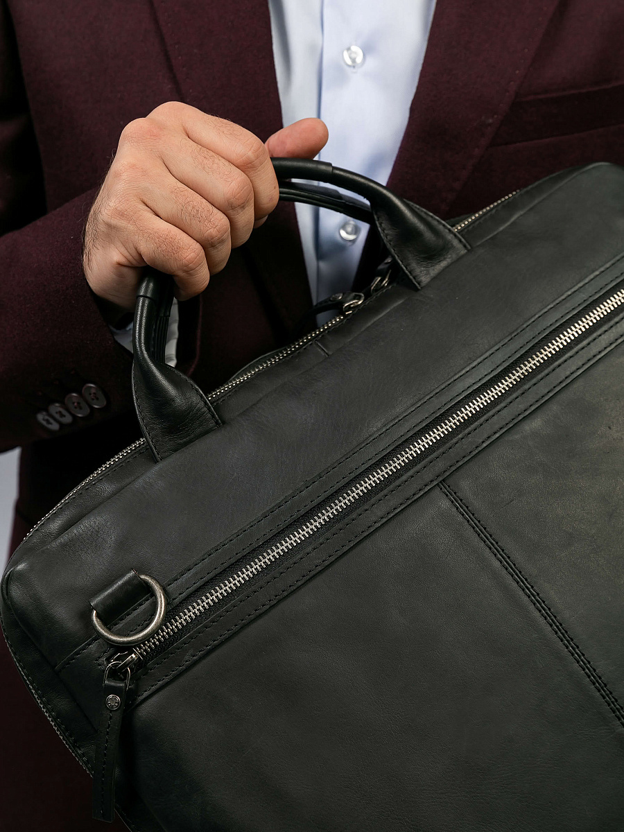 Сумка для документов Dr.Koffer из натуральной кожи