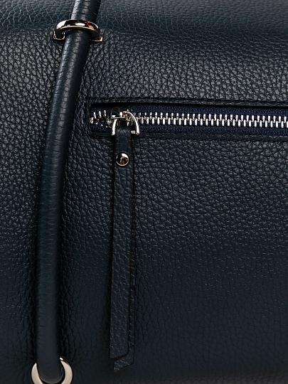 Женская сумка Dr. Koffer из натуральной кожи синяя