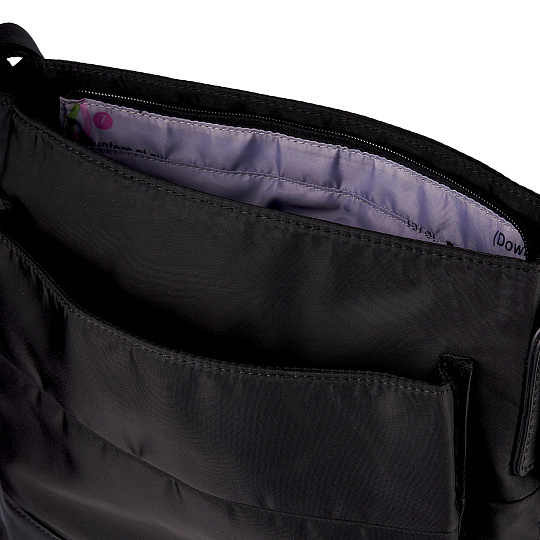 Сумка через плечо Dr.Koffer из нейлона и натуральной кожи