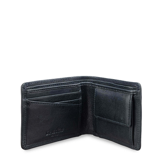 Портмоне Dr.Koffer из натуральной кожи синее