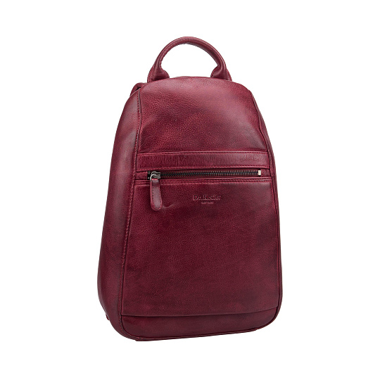 Рюкзак Dr.Koffer из натуральной кожи бордовый