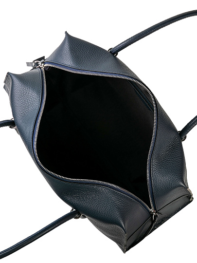 Женская сумка Dr. Koffer из натуральной кожи синяя