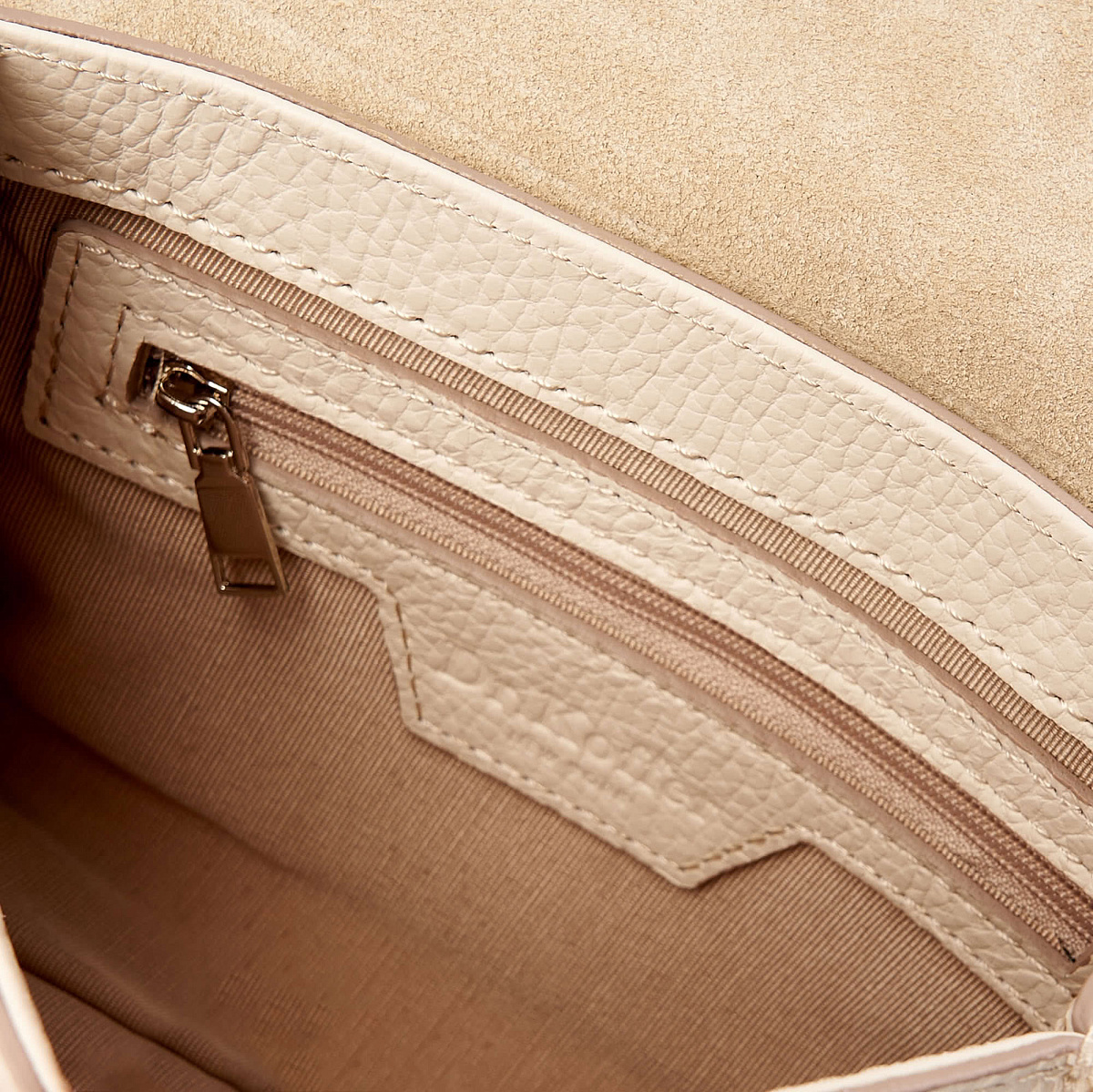 Женская сумка Dr. Koffer из натуральной кожи белая