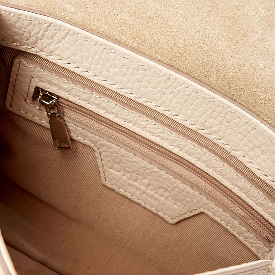 Женская сумка Dr. Koffer из натуральной кожи белая