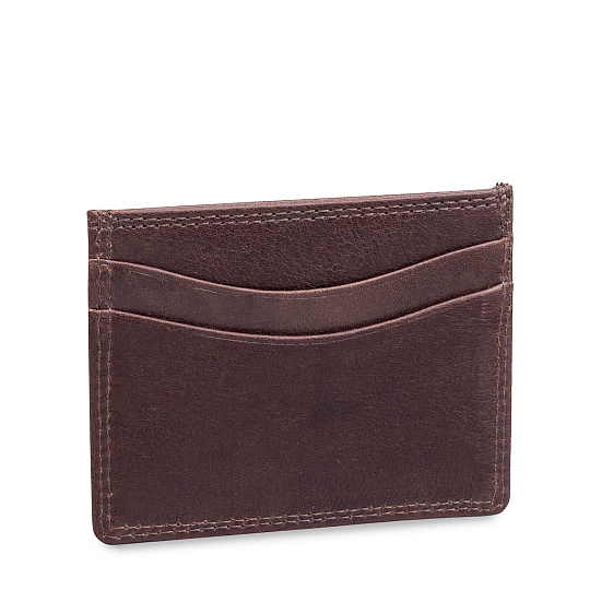 Кредитница Dr.Koffer из натуральной кожи коричневая