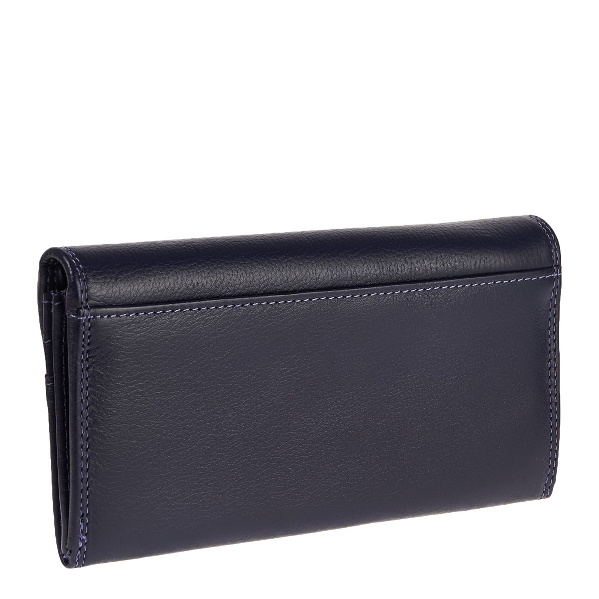 Портмоне Dr.Koffer из натуральной кожи фиолетовое