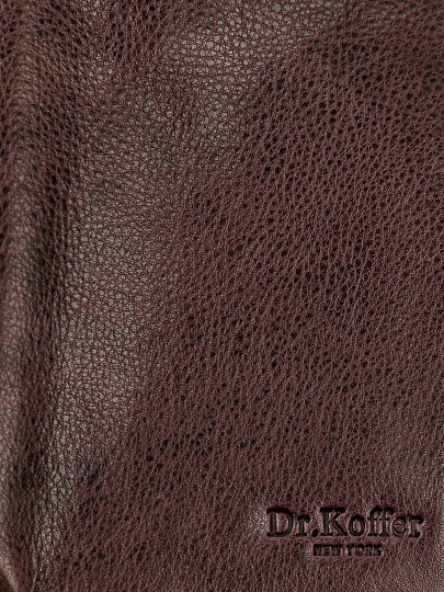 Портмоне Dr.Koffer из натуральной кожи коричневое