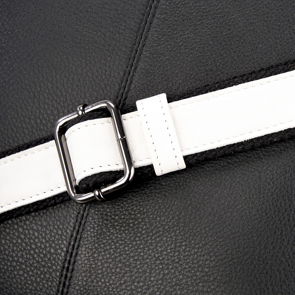 Сумка через плечо Dr.Koffer из натуральной кожи черная