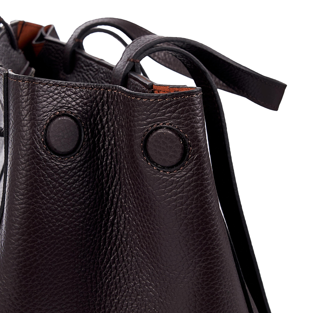 Женская сумка Dr. Koffer из натуральной кожи коричневая