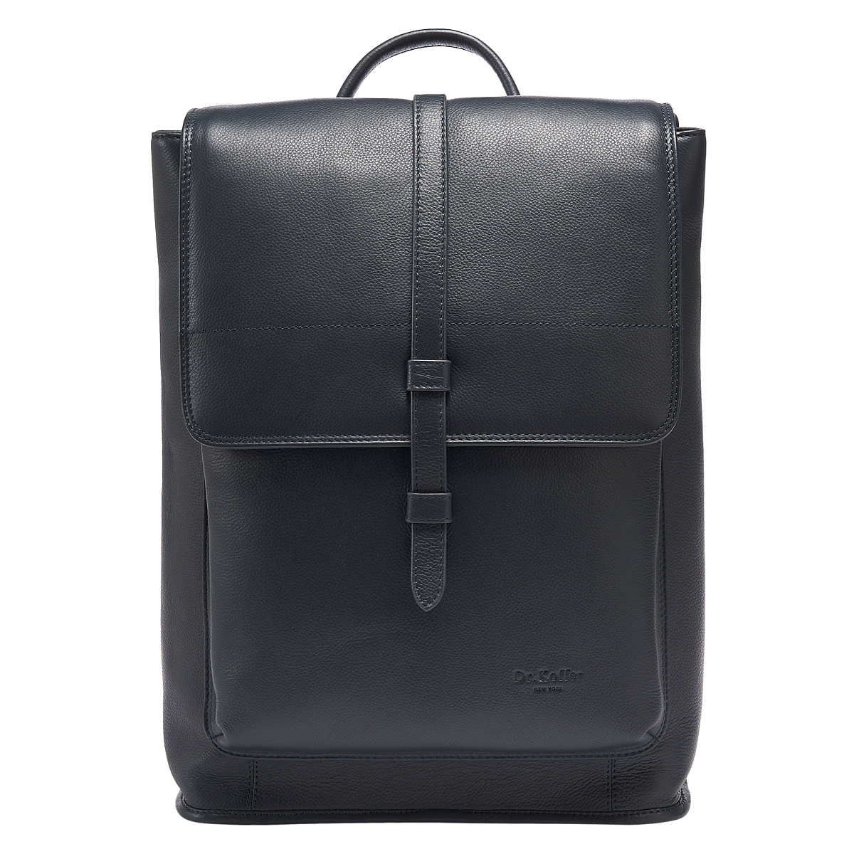 Рюкзак Dr.Koffer из натуральной кожи синий