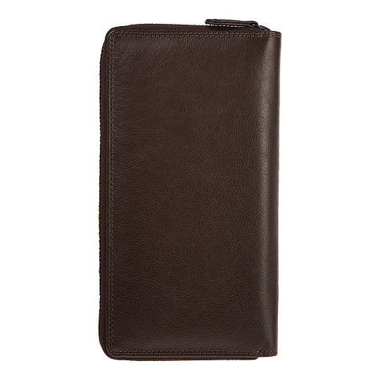 Портмоне Dr.Koffer из натуральной кожи коричневое