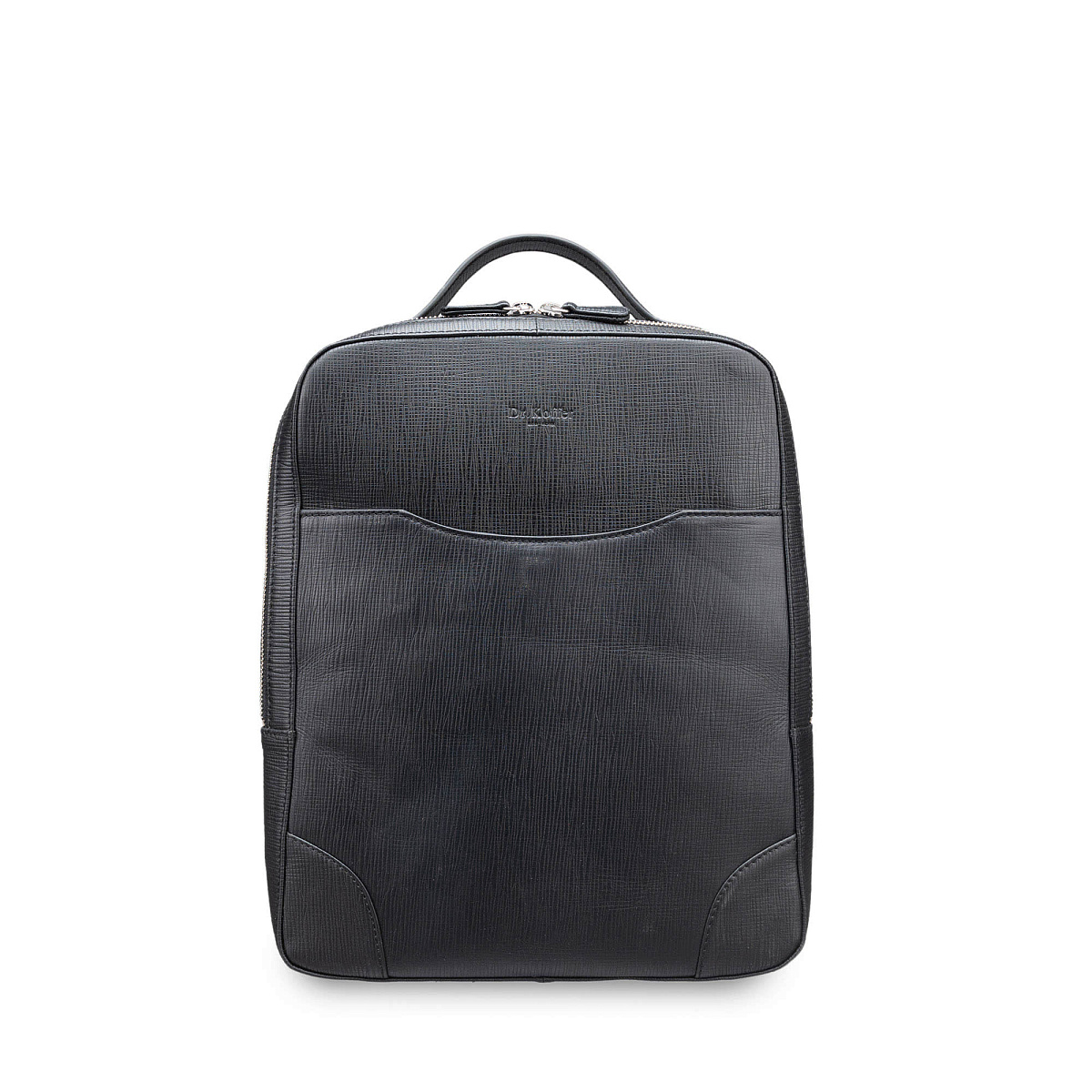 Рюкзак Dr.Koffer из натуральной кожи красный