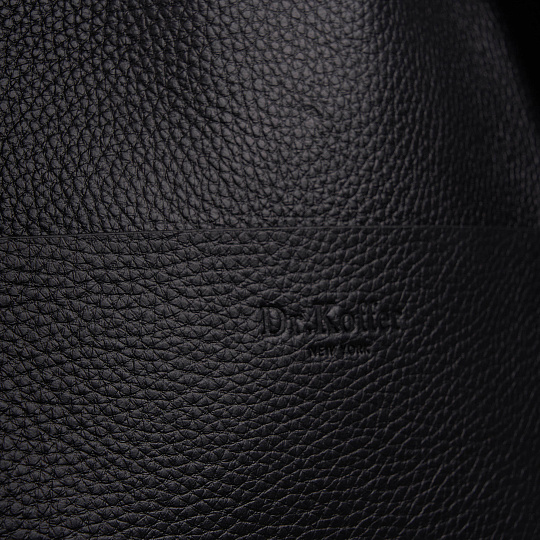 Женская сумка Dr. Koffer из натуральной кожи черная