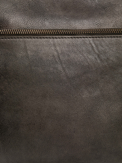 Сумка через плечо Dr.Koffer из натуральной кожи серая