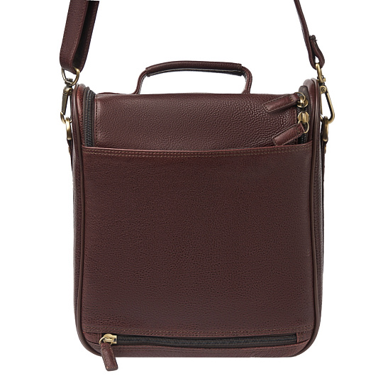 Несессер Dr.Koffer из натуральной кожи коричневый