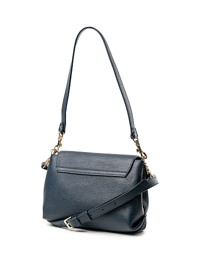 Женская сумка Dr.Koffer из натуральной кожи темно-фиолетовая