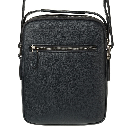 Сумка через плечо Dr.Koffer из натуральной кожи синяя