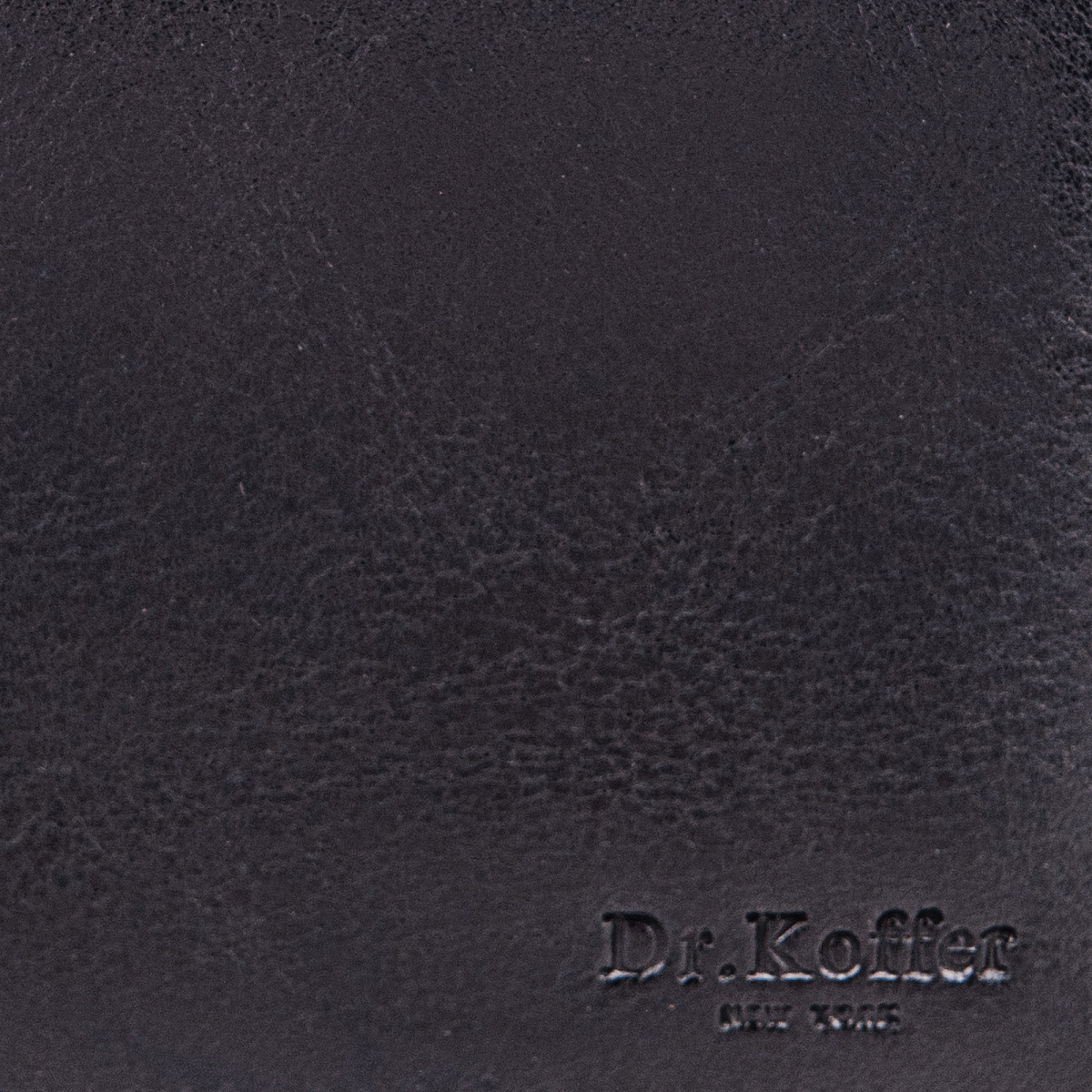 Портмоне Dr.Koffer из натуральной кожи черное