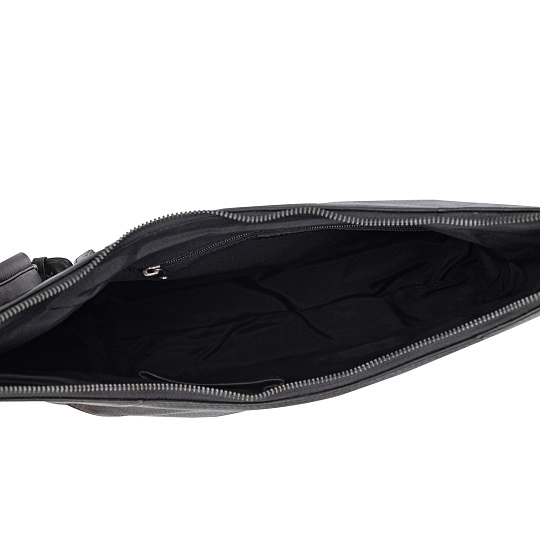 Женская сумка Dr.Koffer из натуральной кожи чёрная